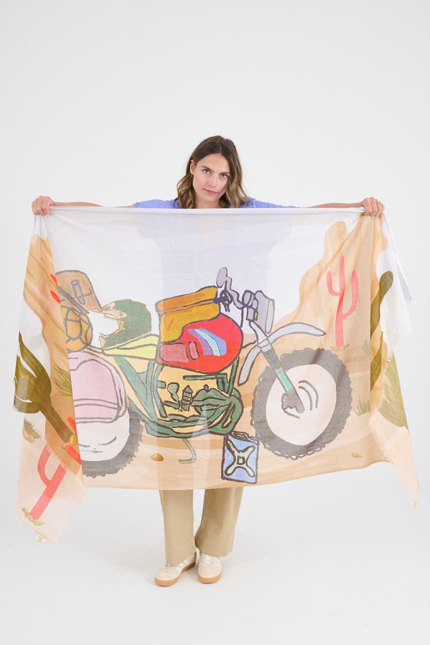 ROLL Cotton Scarves | Story Topic
