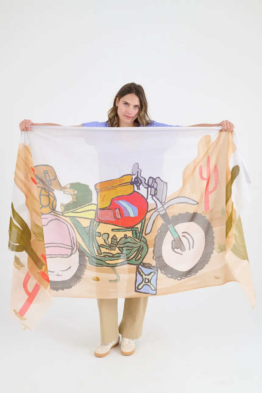 ROLL Cotton Scarves | Story Topic
