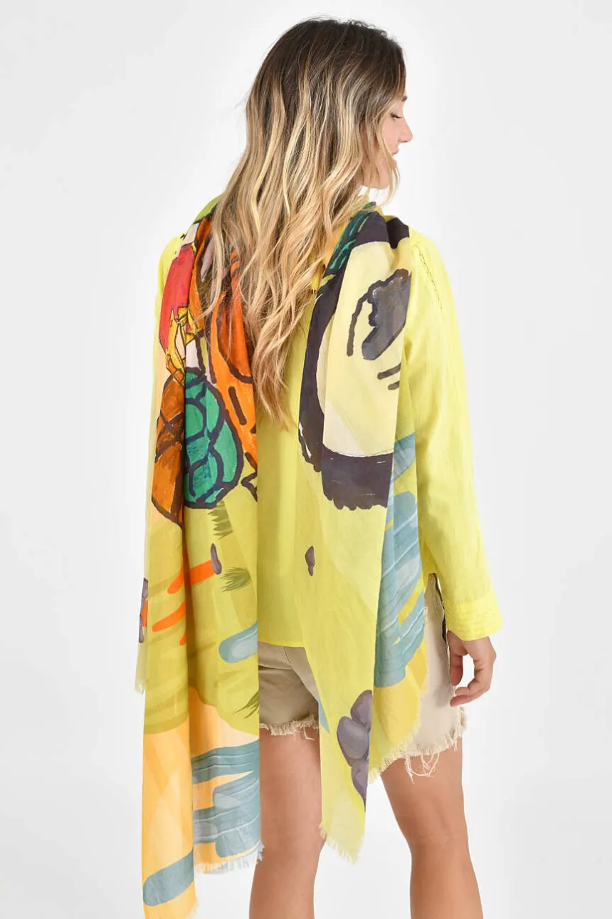 ROLL Cotton Scarves | Story Topic