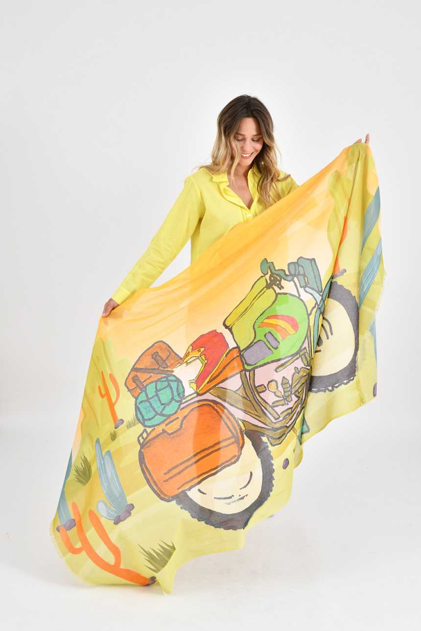 ROLL Cotton Scarves | Story Topic