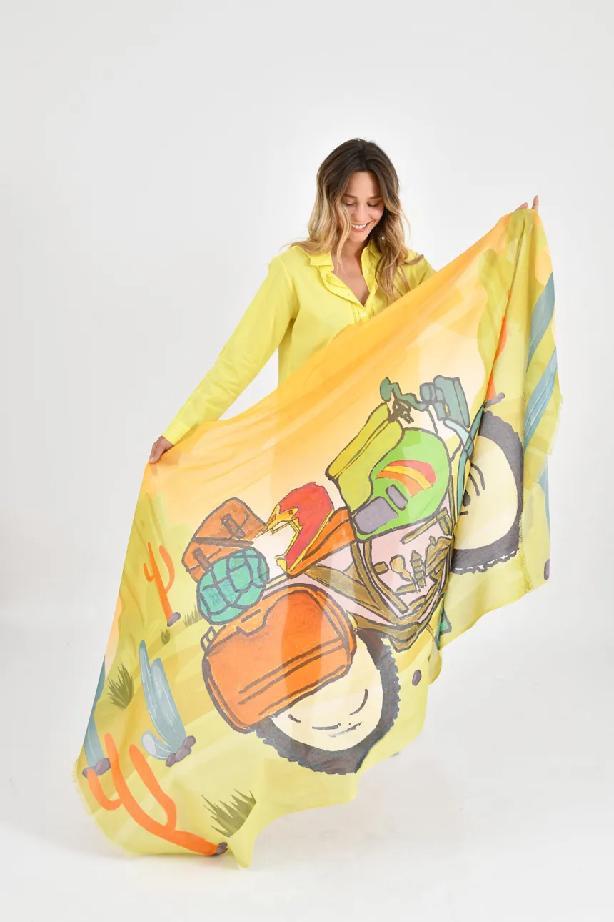 ROLL Cotton Scarves | Story Topic