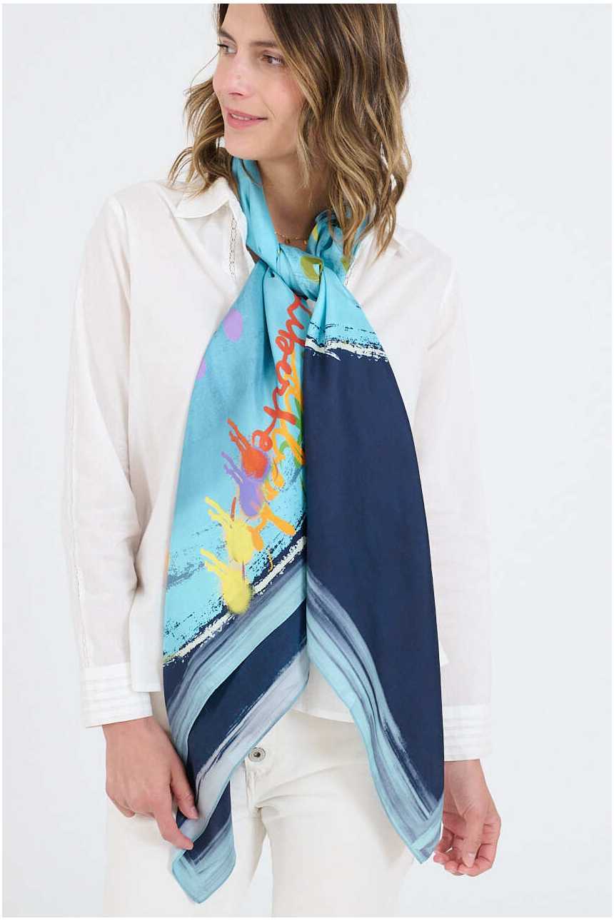 Large HEART BIG Silk Squares | Story Topic