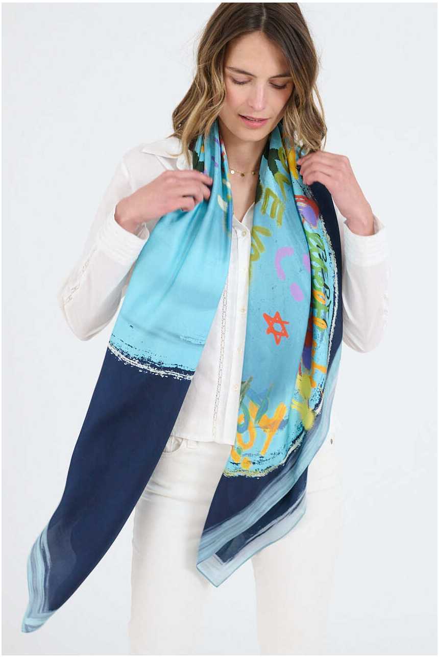 Large HEART BIG Silk Squares | Story Topic