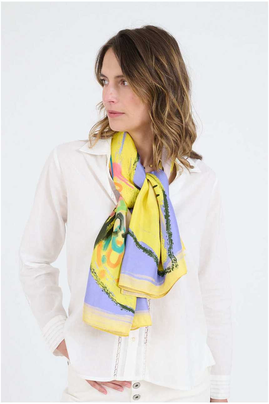 Large HEART BIG Silk Squares | Story Topic