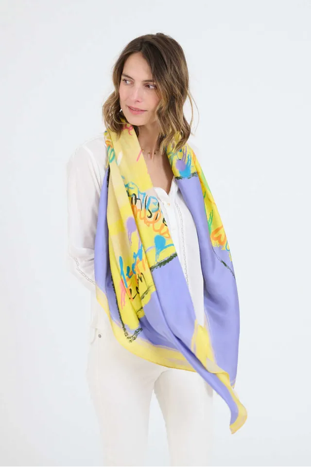 Large HEART BIG Silk Squares | Story Topic