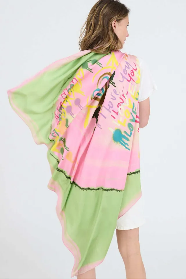 Large HEART BIG Silk Squares | Story Topic