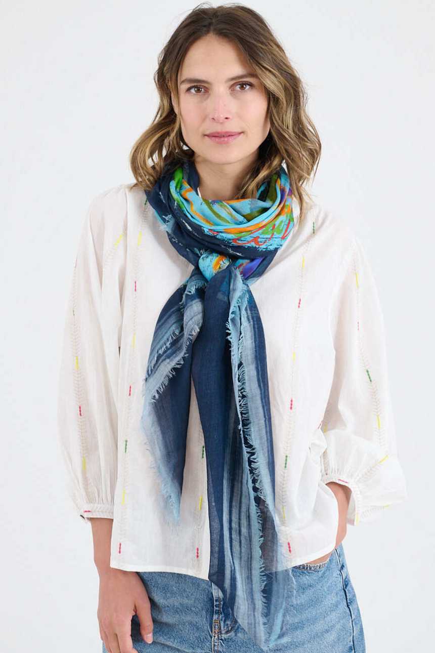 Large HEART MAX squares in modal, silk | Story Topic