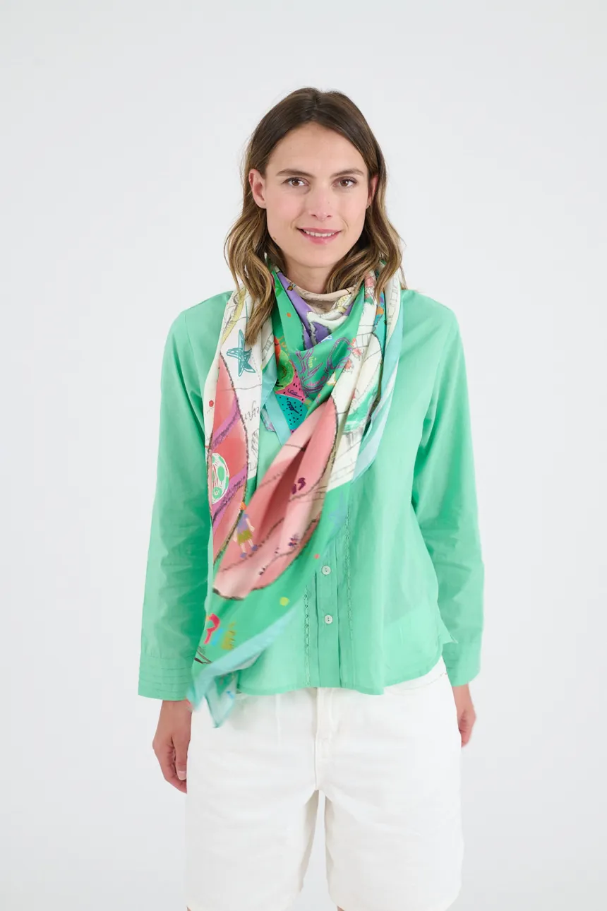LUNA BIG Silk Squares | Story Topic
