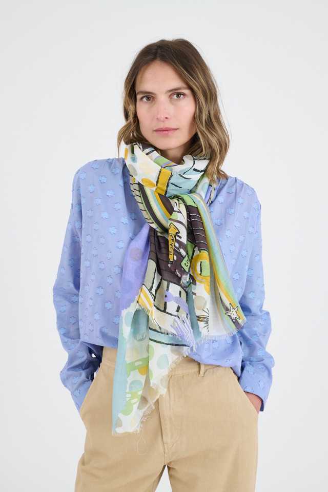 HEIDI Scarves in Modal, Silk | Story Topic
