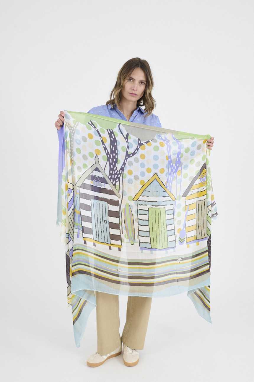 HEIDI Scarves in Modal, Silk | Story Topic