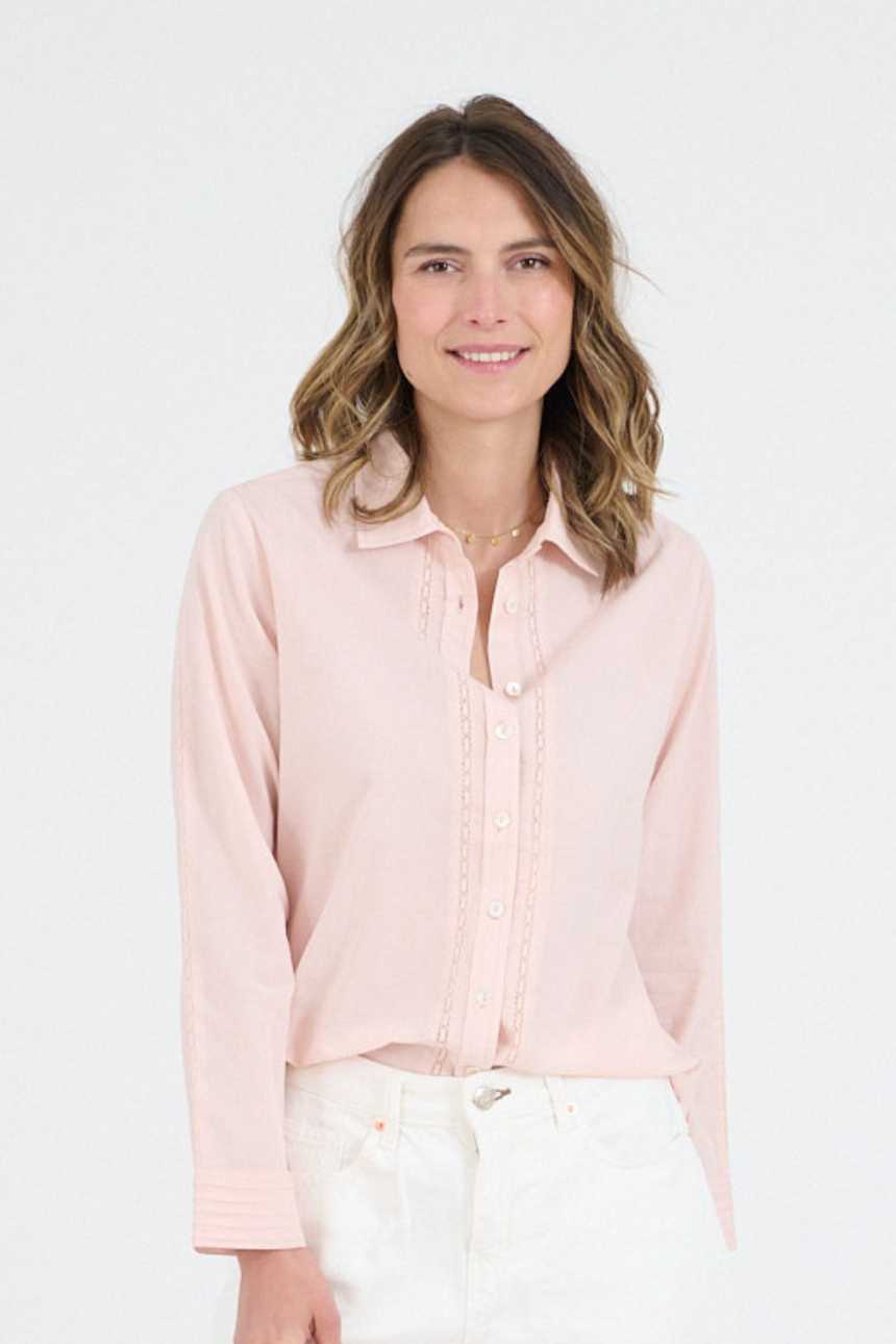 FRAN CALAS Cotton Shirts for Women | Story Topic