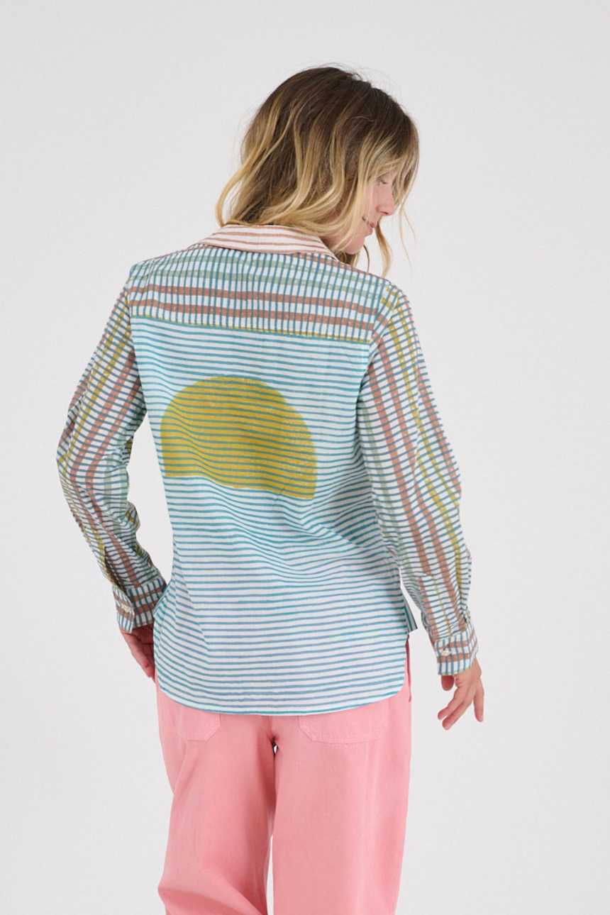 FRAN LYDIA Women's Cotton Shirts | Story Topic