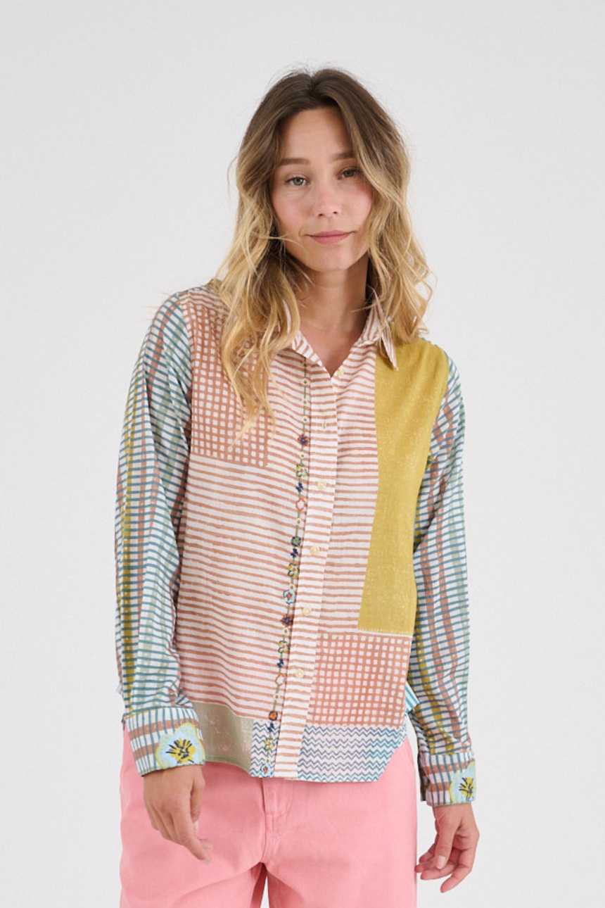 FRAN LYDIA Women's Cotton Shirts | Story Topic