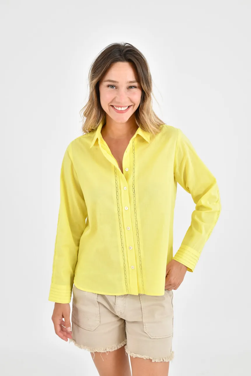 FRAN CALAS Cotton Shirts for Women | Story Topic
