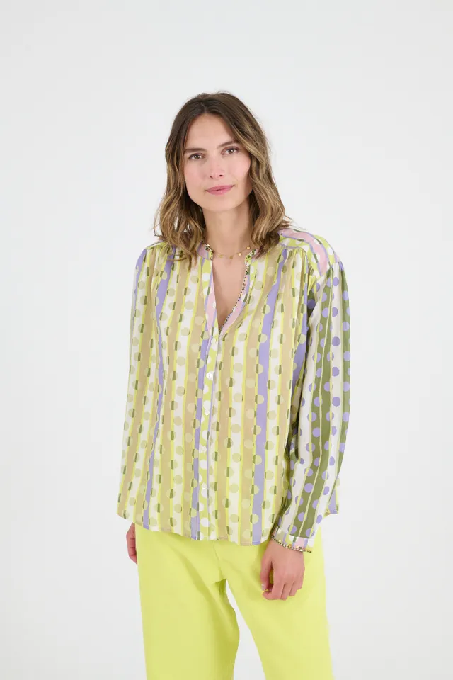 IVY BUBBLE Cotton Blouses for Women | Story Topic