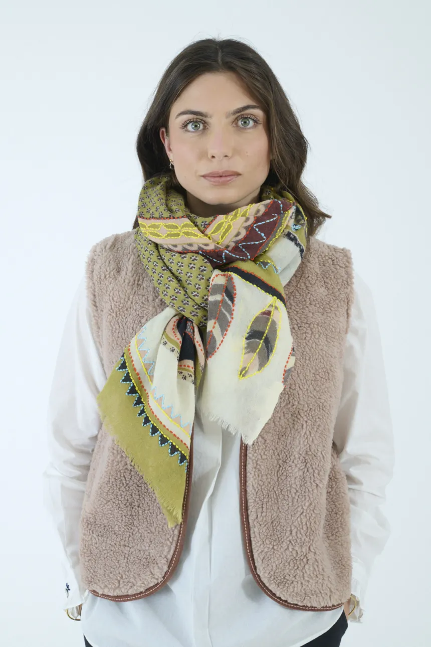 ATHENA Wool Scarf for Women | Storiatipic