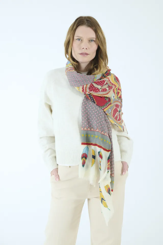 ATHENA Wool Scarf for Women | Storiatipic