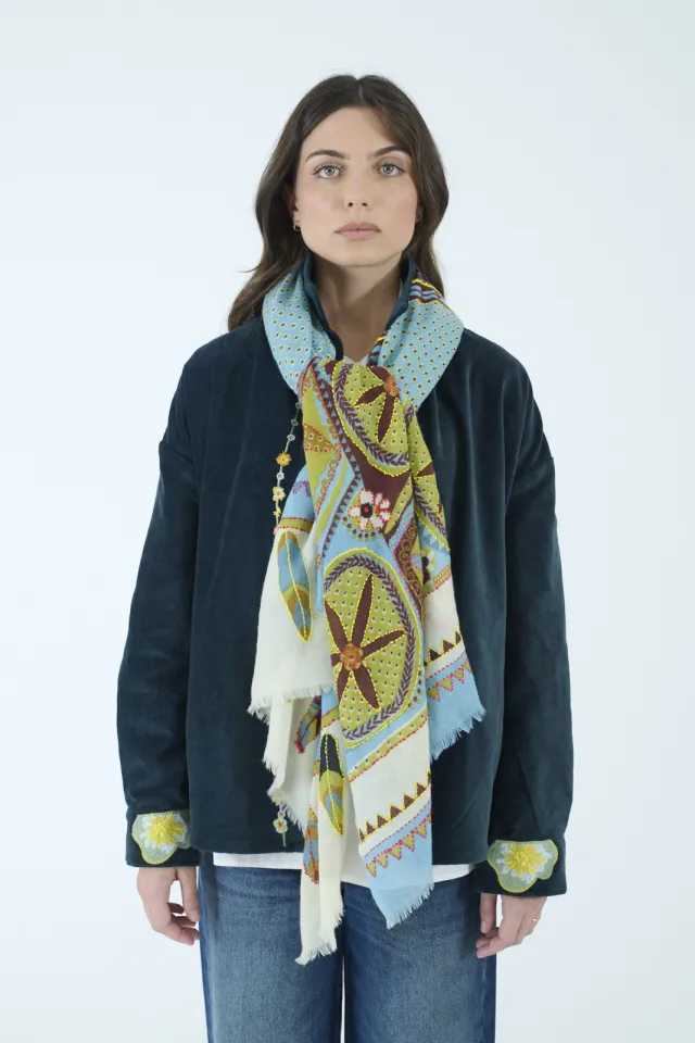 ATHENA Wool Scarf for Women | Storiatipic