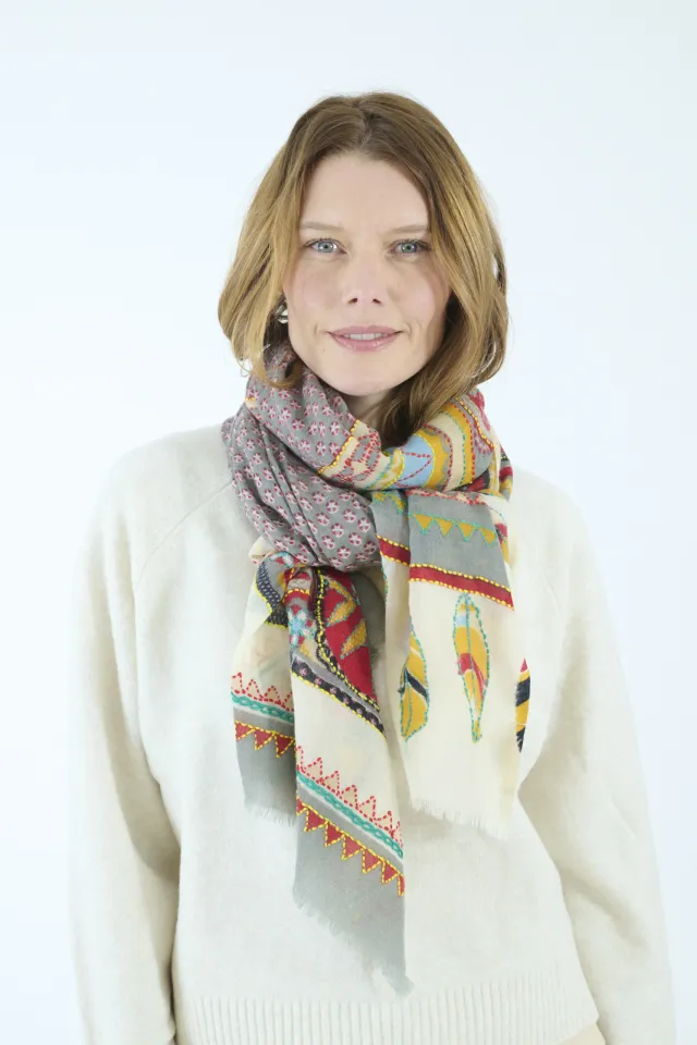 ATHENA Wool Scarf for Women | Storiatipic