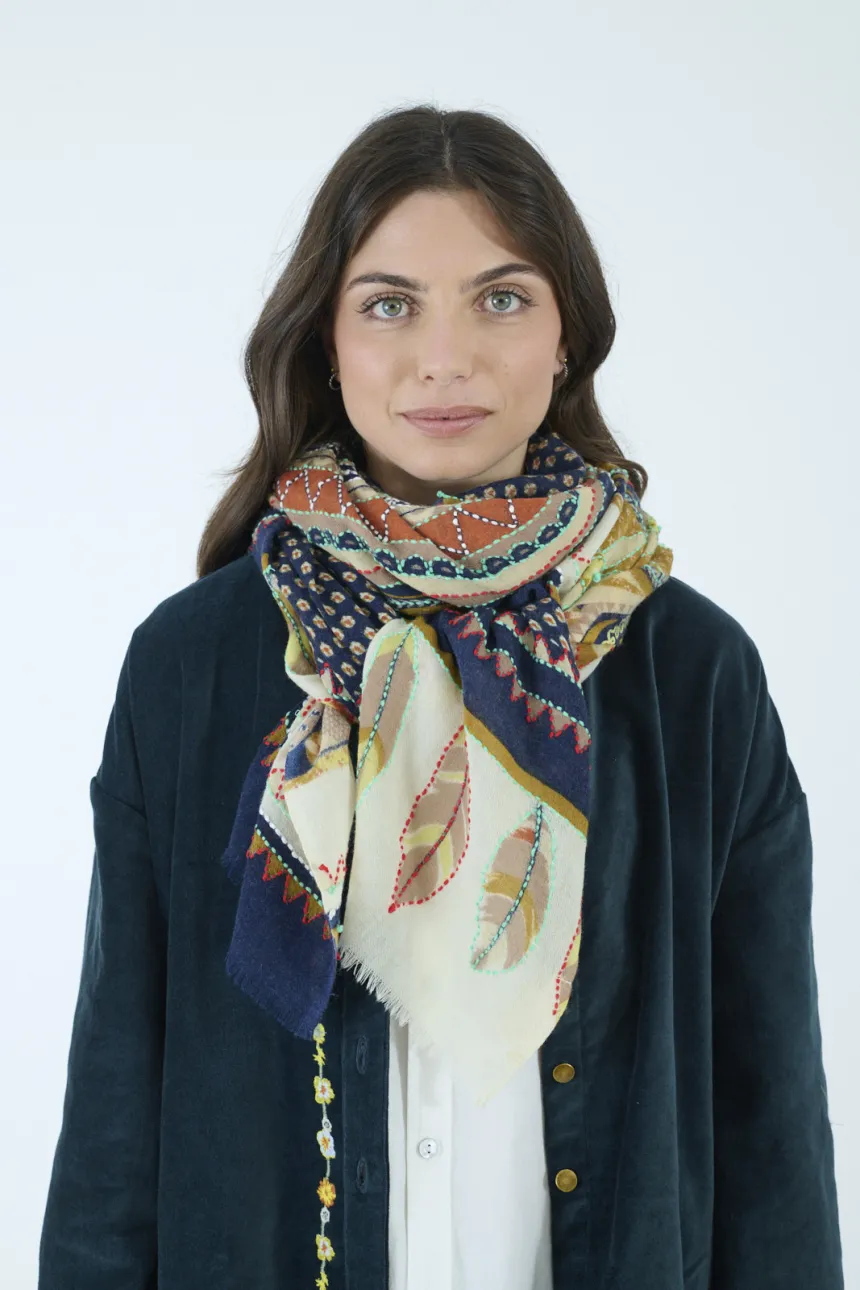 ATHENA Wool Scarf for Women | Storiatipic
